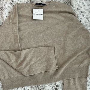 Brand New Sofia D’Hoore Cashmere Sweater Size L